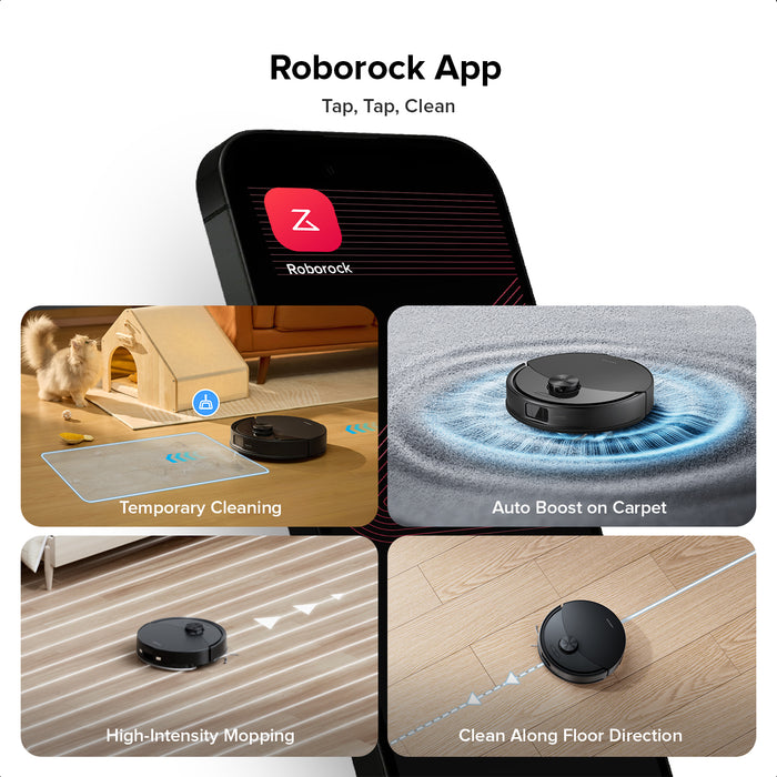 roborock q10 s5 robô aspirador e mop com potência de sucção de 10.000 pa