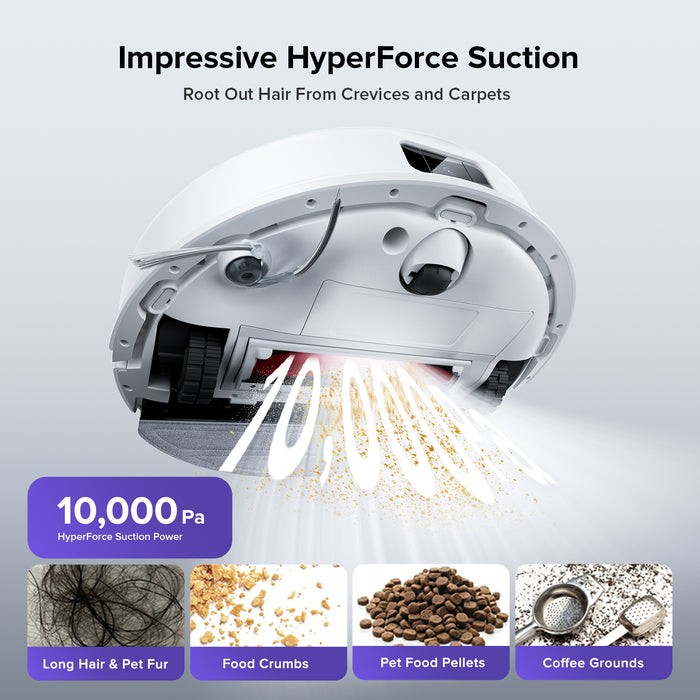roborock q10 s5 robô aspirador e mop com potência de sucção de 10.000 pa