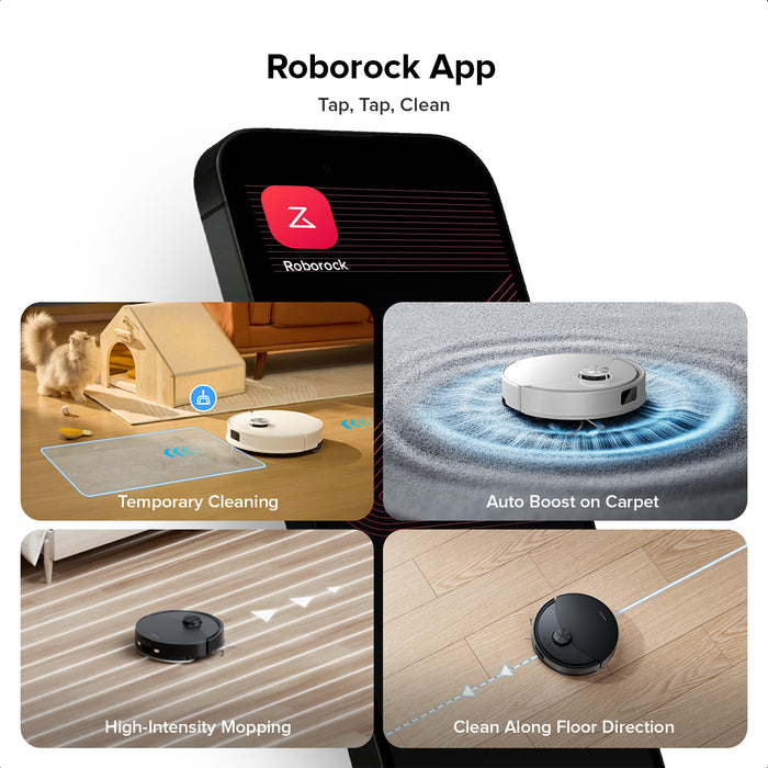roborock q10 s5 robô aspirador e mop com potência de sucção de 10.000 pa