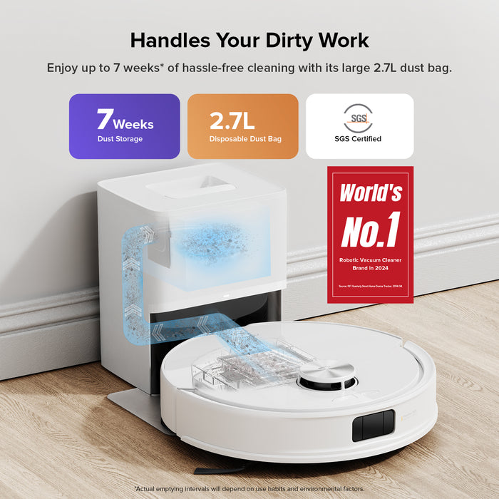 roborock q10 s5 aspirador e mop robô com base de esvaziamento automático