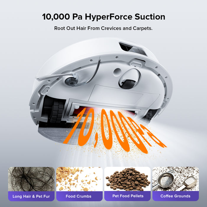 roborock q10 s5 aspirador e mop robô com base de esvaziamento automático