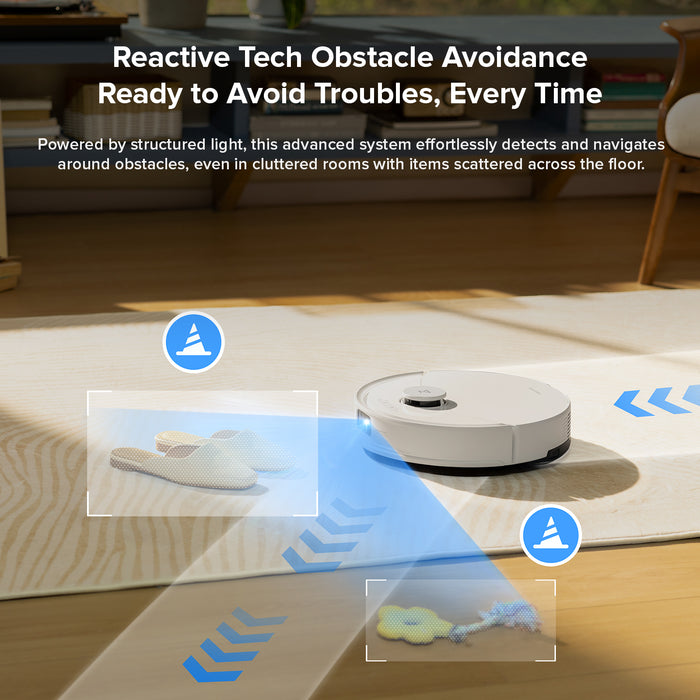 roborock q10 x5 robô aspirador e mop com potência de sucção de 10.000 pa