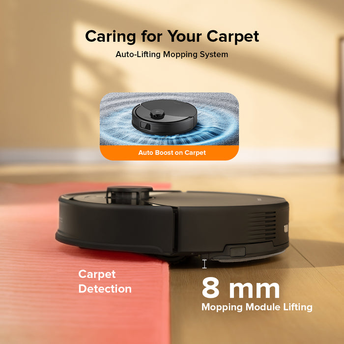 roborock q10 x5 robô aspirador e mop com base de esvaziamento automático