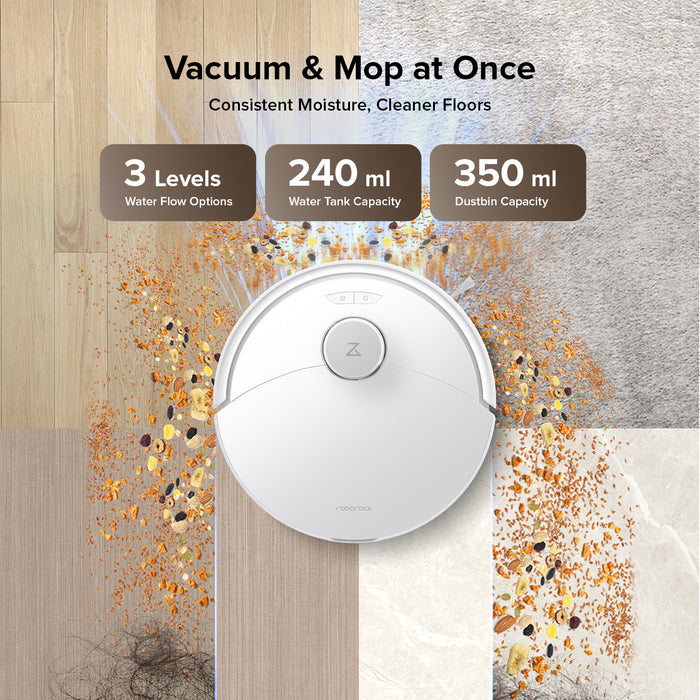roborock q10 x5 robô aspirador e mop com base de esvaziamento automático
