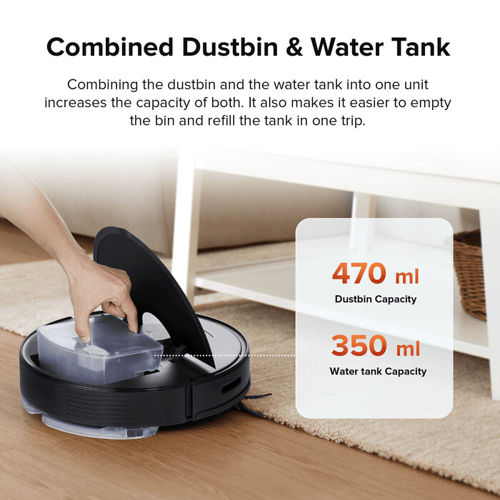 roborock q7 max aspirador e lavador robô com potência de sucção de 4200 pa