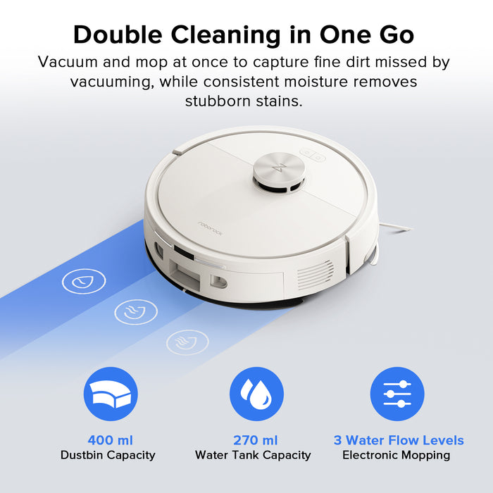 roborock q7 l5 robô aspirador e mop com potência de sucção de 8.000 pa