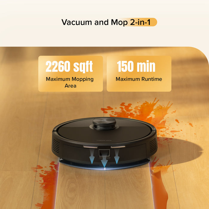 roborock q7 m5 aspirador e mop robô com potência de sucção de 10.000 pa versão atualizada do q7 max