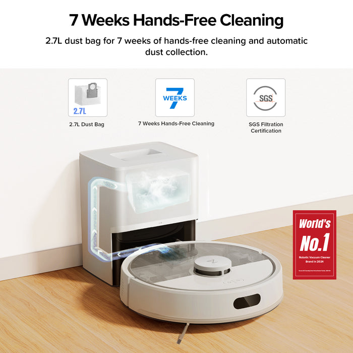 roborock q7 m5 robô aspirador e mop com base de esvaziamento automático atualizado do q7 max