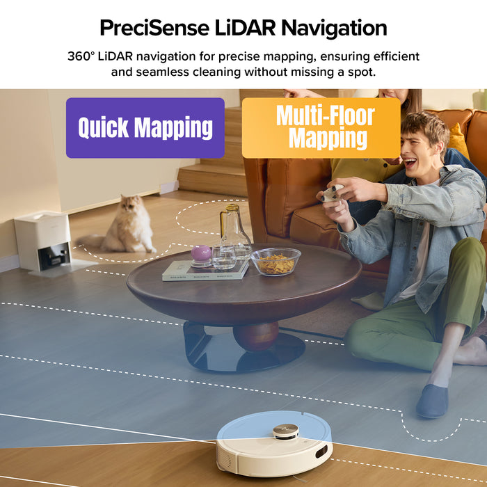 roborock q7 m5 robô aspirador e mop com base de esvaziamento automático atualizado do q7 max