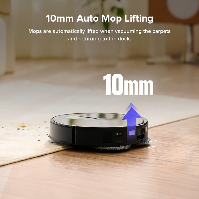 roborock qrevo slim robot vacuum com base de limpeza multifuncional 3.0 versão atualizada do qrevo master