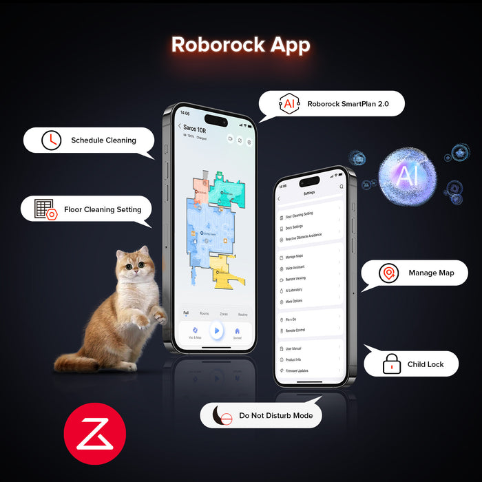 roborock saros 10r robô aspirador com base multifuncional 4.0 atualizado do s8 maxv ultra