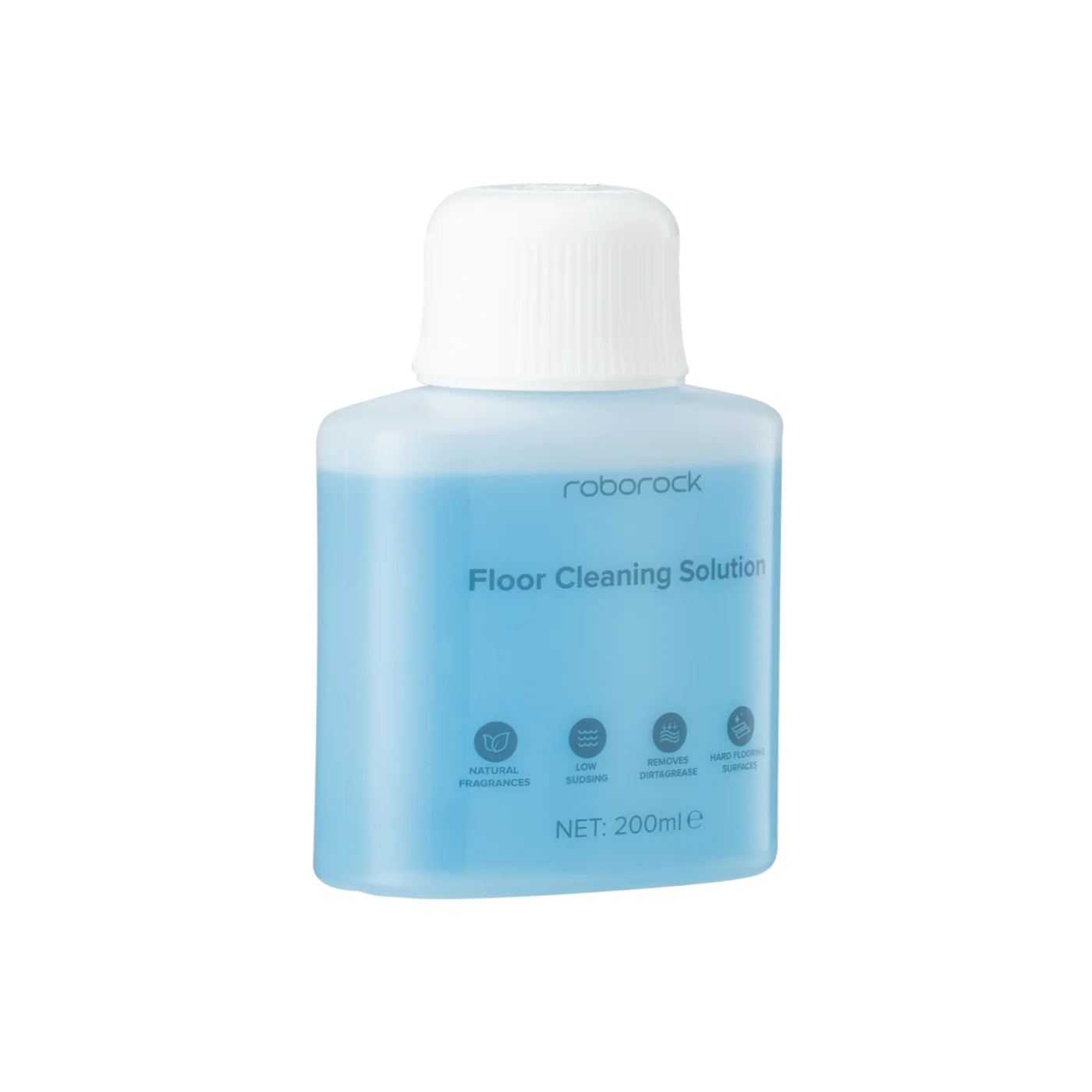 solução oficial de limpeza de piso roborock 200ml para aspiradores robóticos grátis