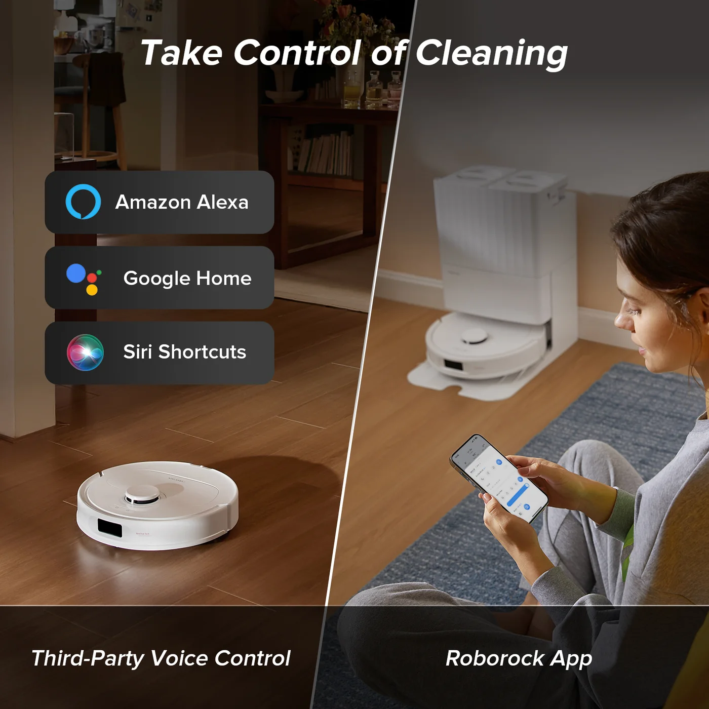 roborock qv 35a robot vacuum com dock multifuncional atualizado de