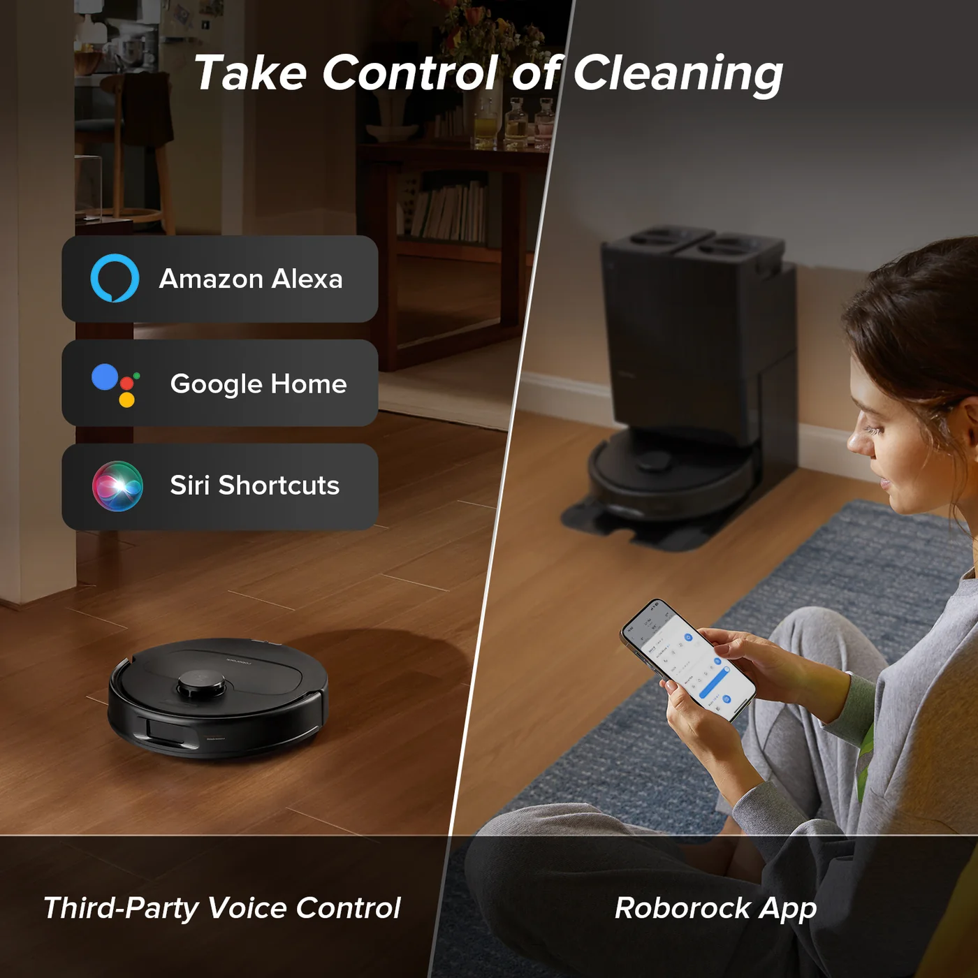 roborock qv 35a robot vacuum com dock multifuncional atualizado de